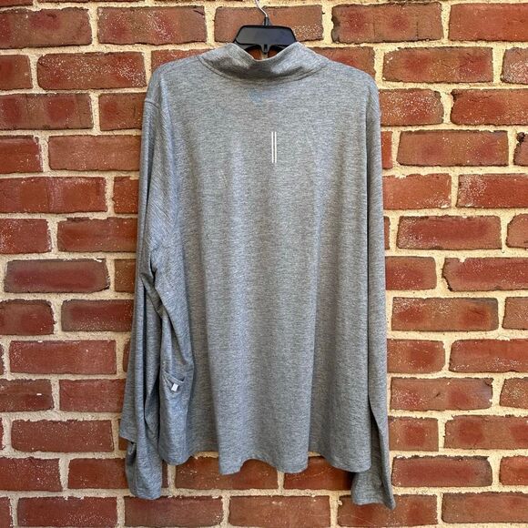 Nike Element Womens 1/2 Zip Running Top gray Plus Size 1X NWT - Picture 14 of 15